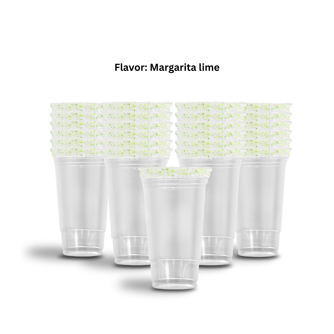 Event & Wholesale Pre-Rimmed Party Cups 12oz 16oz Sleeves – 1,000 Count