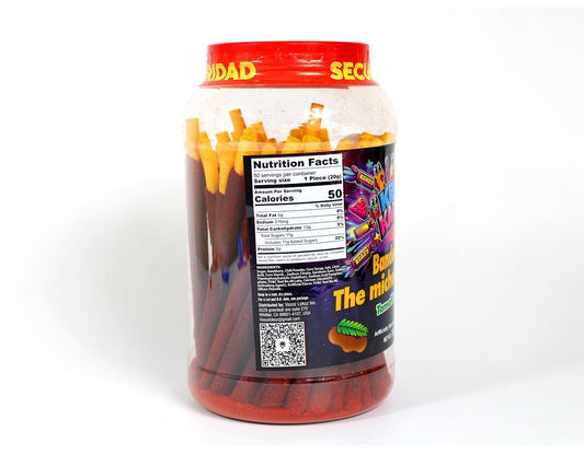 BanderiLokas – Spicy Tamarindo Candy Straws | 40ct & 50ct