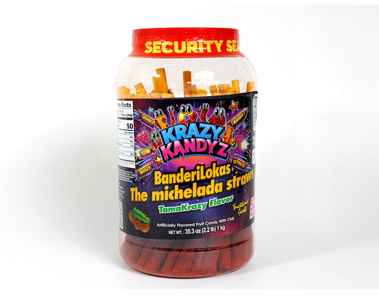 BanderiLokas – Spicy Tamarindo Candy Straws | 40ct & 50ct