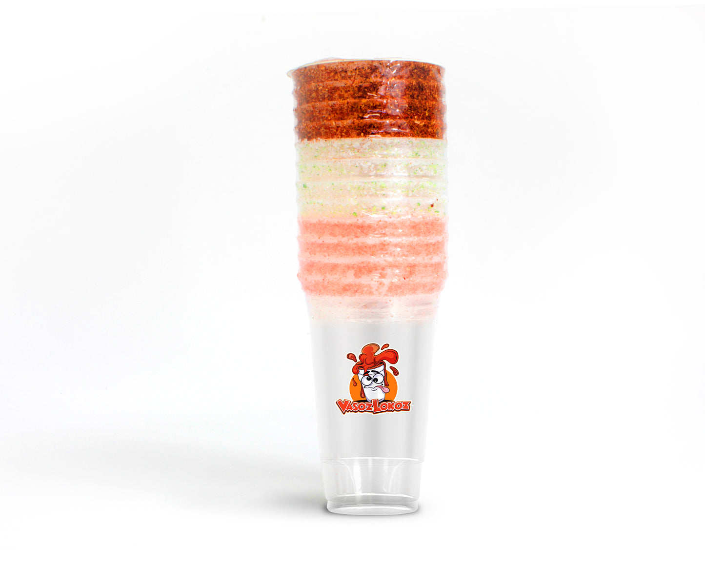 VasozLokoz Cocktail Flavored Salt Rimmed Cups | 12 cups (24 oz)