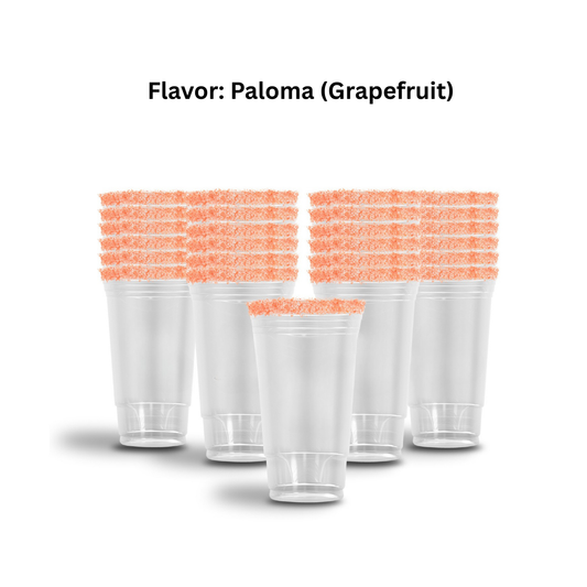 Event & Wholesale Pre-Rimmed Party Cups 12oz 16oz Sleeves – 1,000 Count