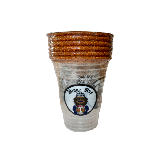 Kingz Kup Variety Flavor Packs | 16oz cups | OG Spicy Rim | Cucumber Rim | Watermelon Rim | Cocktail Cups